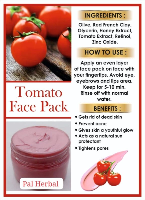 Herbal Tomato Face Pack