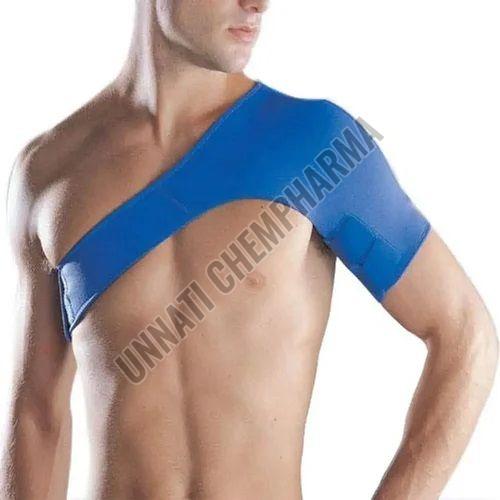 Neoprene Shoulder Support, Color : Blue
