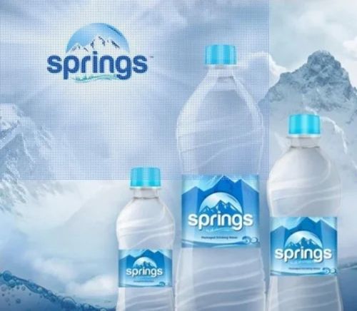 1 Litre Spring Packaged Drinking Water, Packaging Type : Bottle