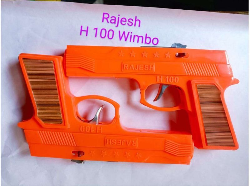 H100 Orange Diwali Cracker Toy Gun