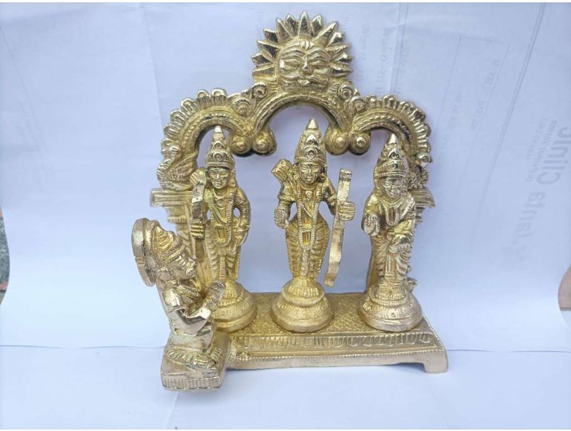 Brass Idol Ram Darbar Statue