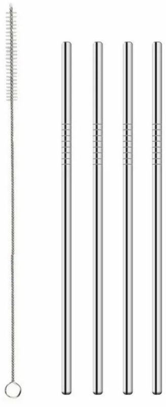 Straight Shape Stainless Steel Drinking Straws