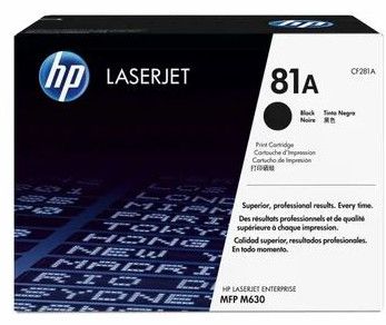 HP 81A Toner Cartridge, Color : Black, Packaging Type : Box Packing