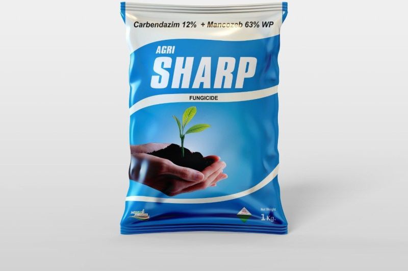 AGRI SHARP- Carbendazim 12% + Mancozeb 63% WP Powder