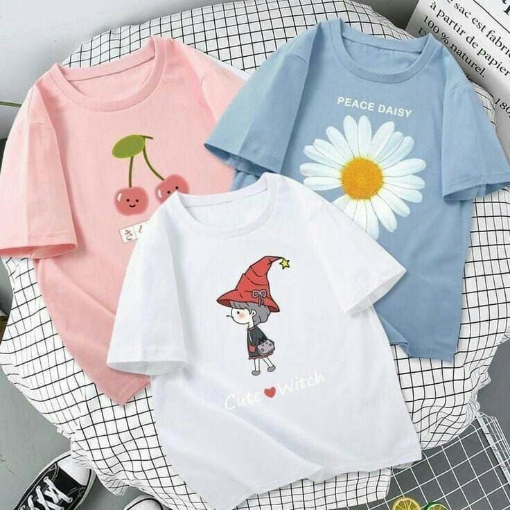 Girls Printed T Shirt