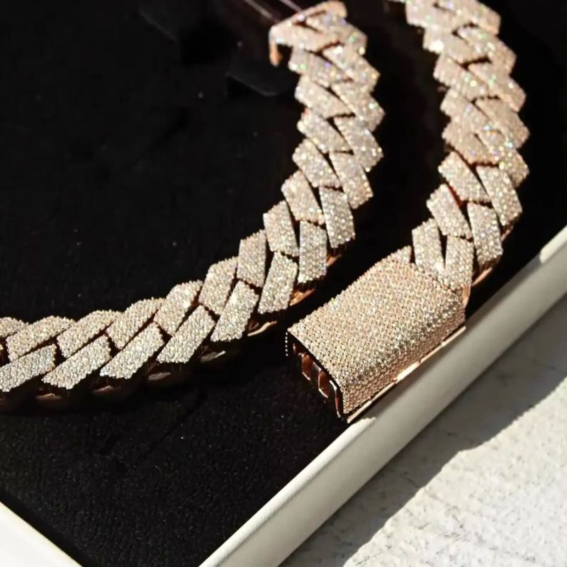 Gold Plated Alloy Cuban Chain