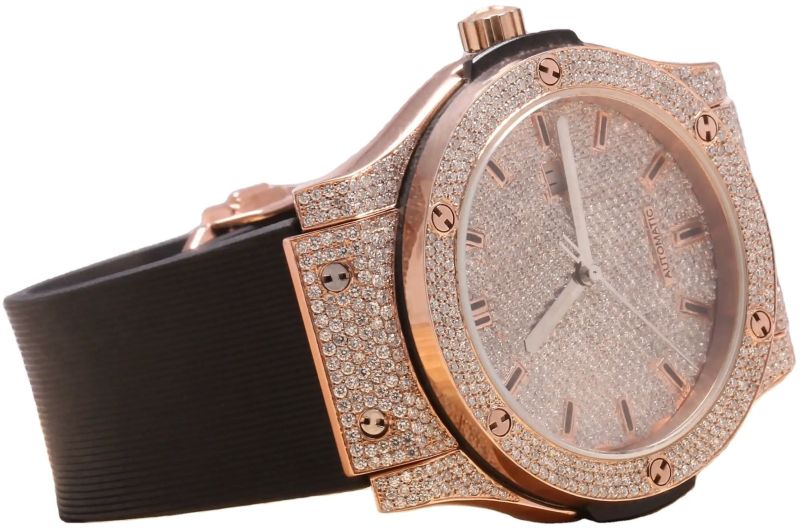 Half Iced Out Luxury Watch