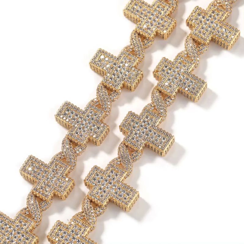 Iced Out Baguette Chain