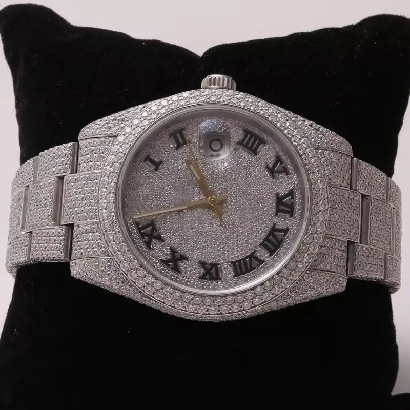 Shiny Bright Premium Quality Moissanite Watch