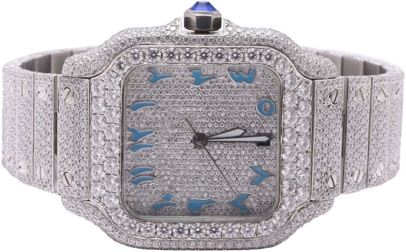 Couple Full Iced Out Watch