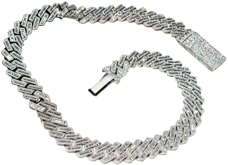 Baguette Cuban Link Chain