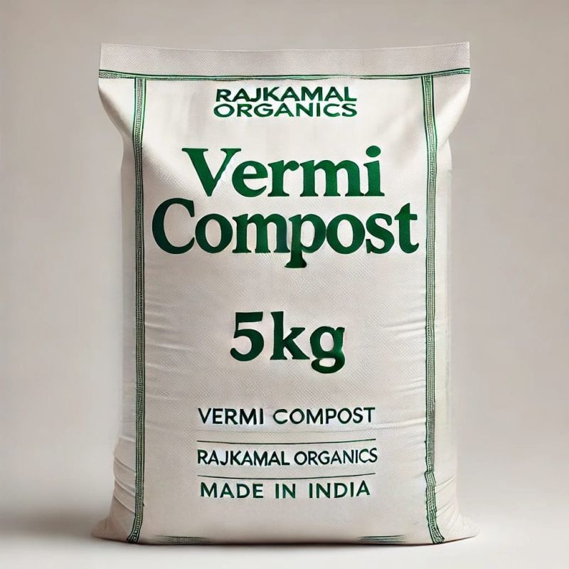 5kg Organic Vermicompost, Brand Name : Rajkamal Oragnics