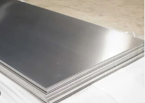 Polished E450 Mild Steel Sheet, Color : Silver for Industrial Use