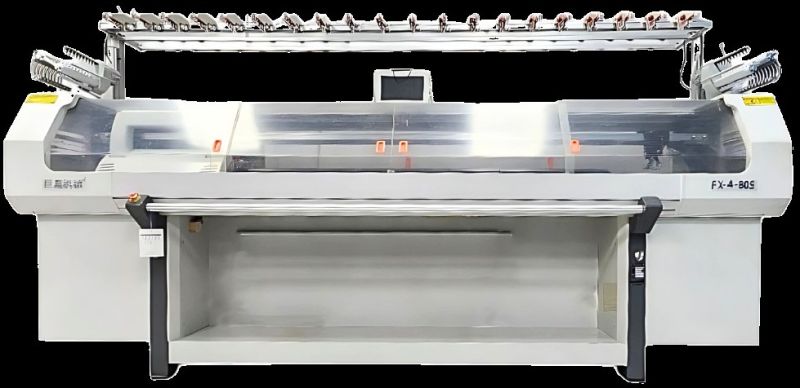 COMPUTERIZED FULLY FASHION 4 SYS FLAT KNITTING MACHINE
