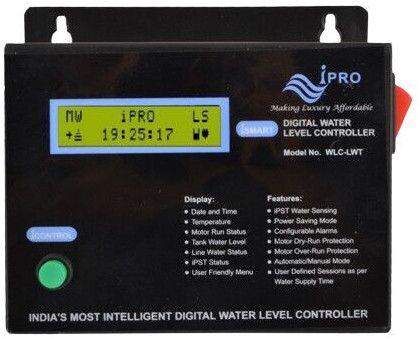 Timer Cum Line Sensors Based Water Level Controller For Corporation Water