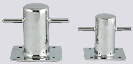 Stainless Steel Round Head Cross Bollard for Floating Docks & Mooring