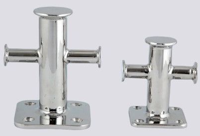 Flat Head Stainless Steel Cross Bollard Standard