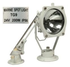 Electric TG 9 Marine Spot Light, Voltage : 12-24 Volts