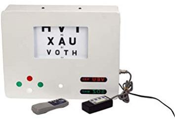 remote eye testing drum