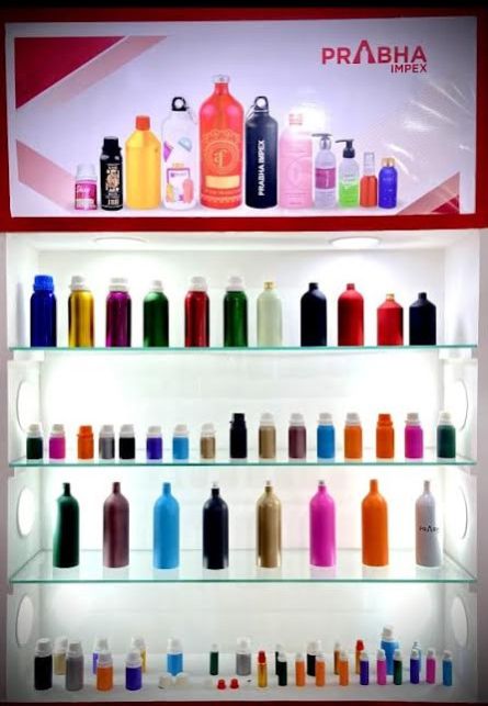 Aluminium Colour Coated Bottles