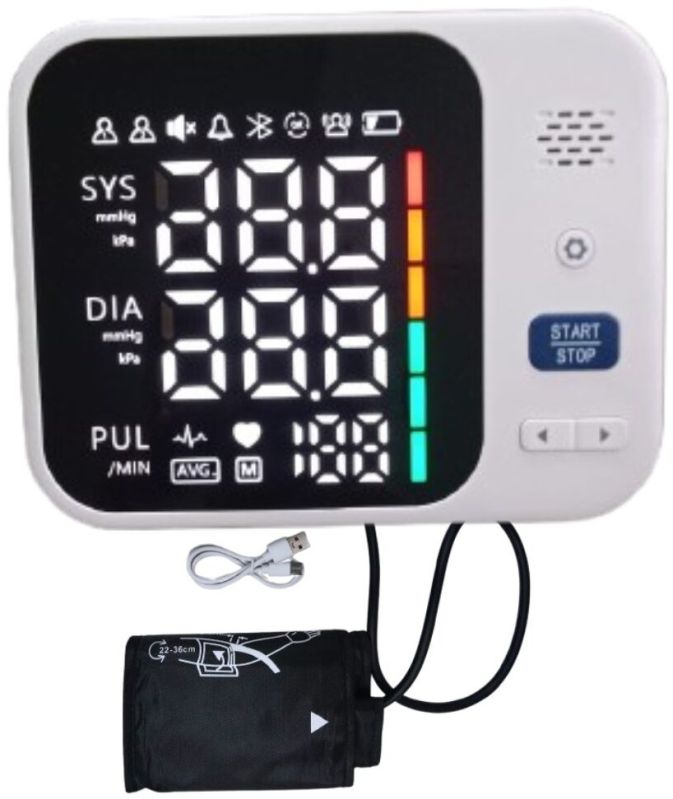 Nareena Digital BP Monitor Fully Automatic with USB Port and Rechargeable Battery