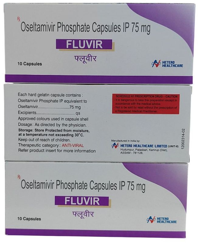 Oseltamivir Phosphate Fluvir 75mg Capsule