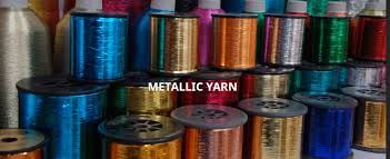 Metallic Yarn for Weaving, Knitting, Embroidery