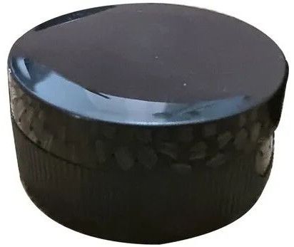 Plain Black Plastic Flip Top Cap, Thickness : 19mm for Bottle Sealing