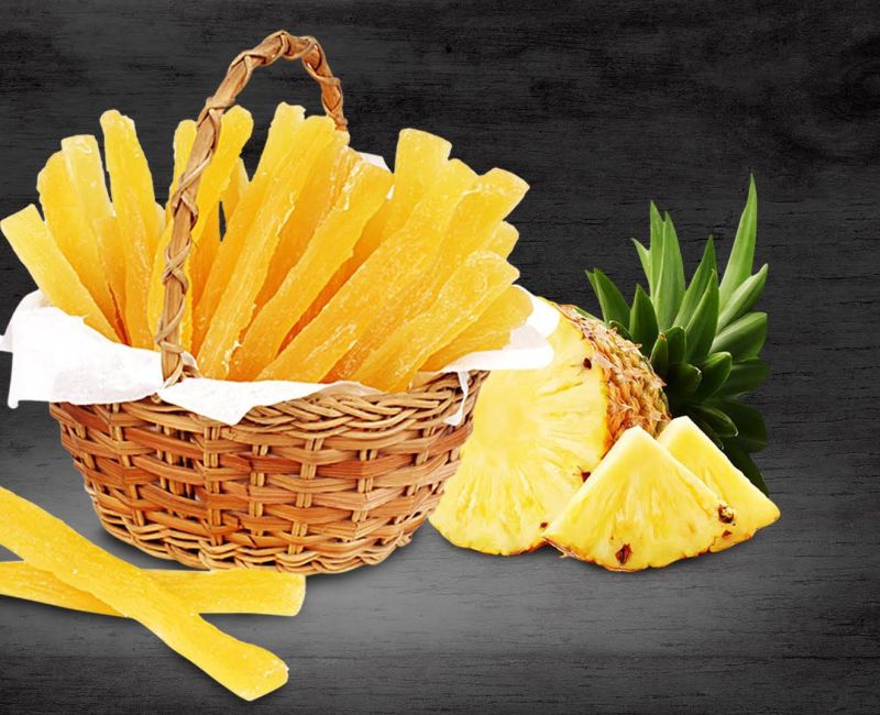 Dehydrated Pineapple Stick
