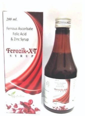Ferozik-XT Syrup, Form : Liquid, Packaging Type : Glass Bottle