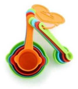 Plain Plastic Measuring Spoon, Color : Multicolour