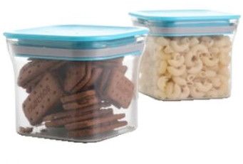 Square Container Set of 2 Pcs