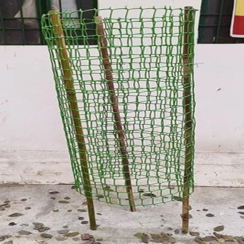 Color Coated Round Bamboo Tree Guard, Color : Green 5*4