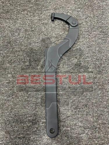 Adjustable C-Hook Spanner With Pin 155-230, Packaging Type : Box