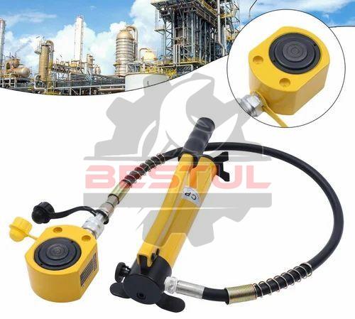 Hydraulic Jack With Pump, Weight : 55 Kg (121 Lbs)