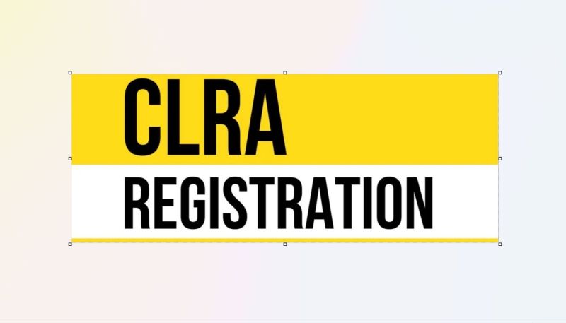 Clra Registration