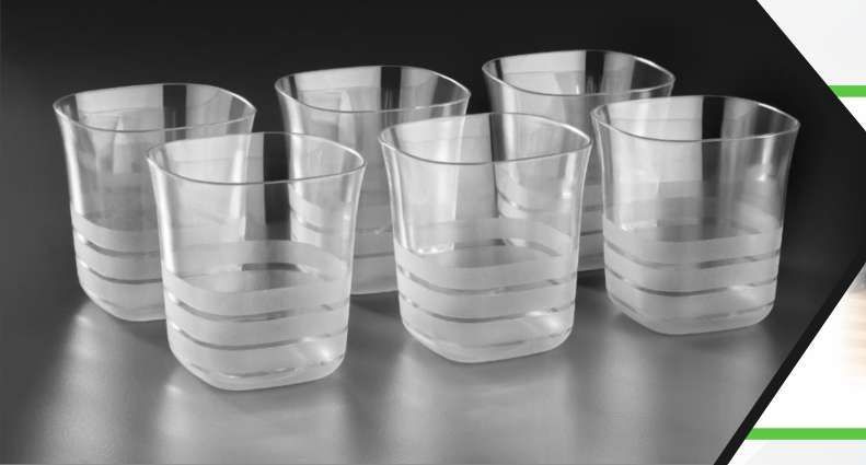 Platinum Glass Pack of 6