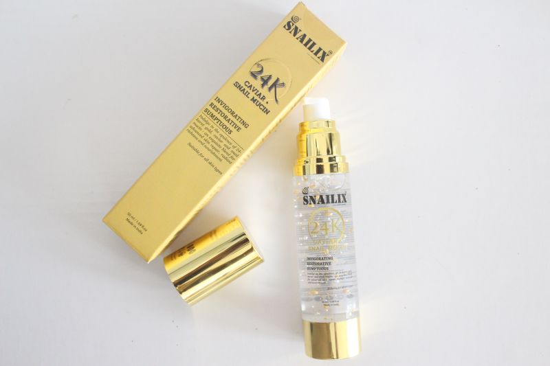 24K Gold Caviar Snail Serum