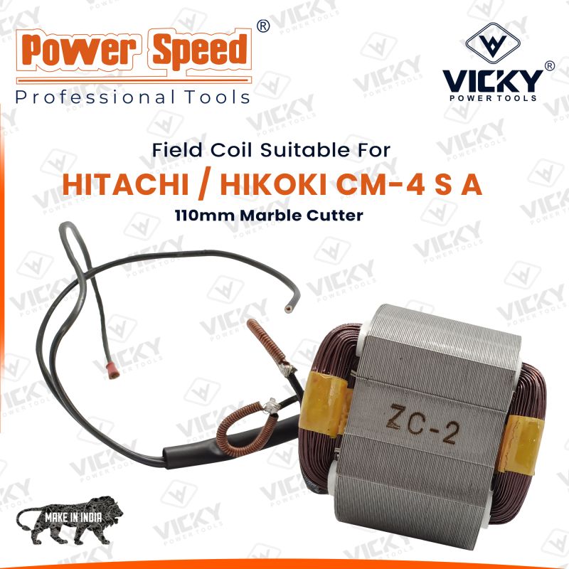 PowerSpeed Field Coil For CM-4 S A Hitachi / Hikoki