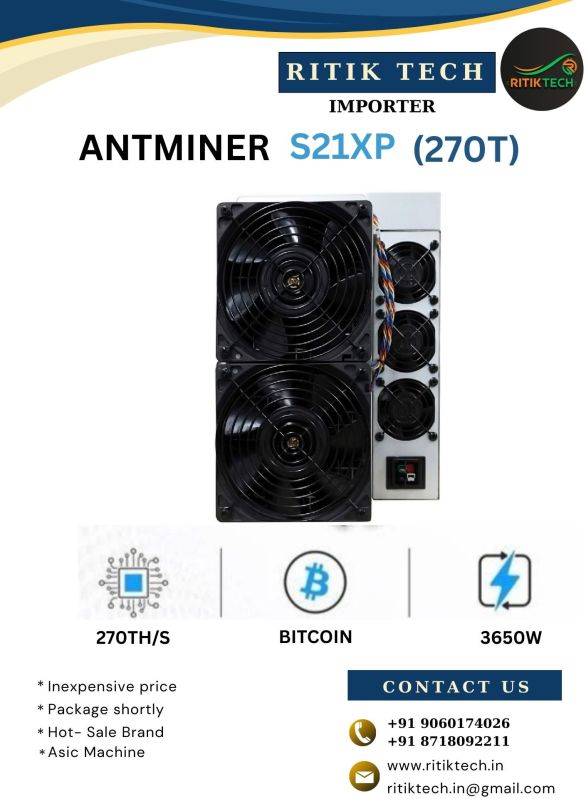 Bitmain Antminer S21 Xp 270t