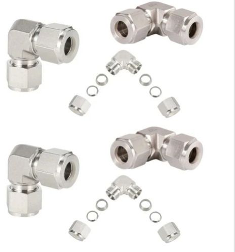 SS304 Stainless Steel Union Elbow for Pneumatic Connections