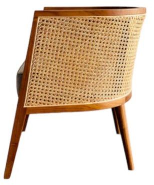 ISA TEAK WOOD & RATTAN DINING CHAIR 2 PCS AND SHEESHAM WOOD DINING