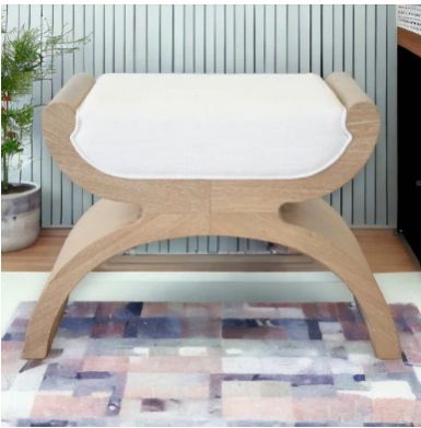 IVANA OAK STOOL