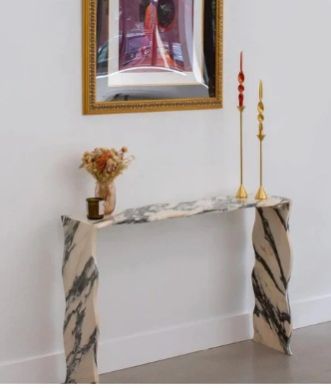 MAKAMAE MARBLE CONSOLE TABLE