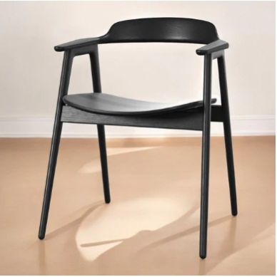 MALIN SOLID OAK WOOD DINING CHAIR