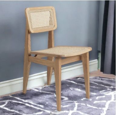 Nismaaya Harini White Oak Rattan Office Chair