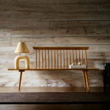 NISMAAYA MELISSA TEAK WOOD BENCH