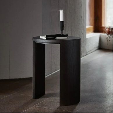 OAKES OAK SIDE TABLE BLACK