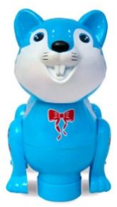 Cute Squirrel Toy For Kids, Color : Blue, Packaging Type : Box