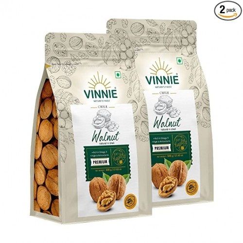 Walnut Inshell (Chile) 500g Pack Of 2